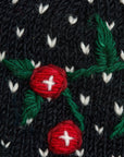 Cherries Noir Knit Beanie