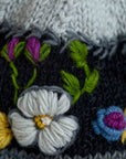 Color Block Charcoal Knit Headband