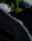 Color Block Charcoal Knit Headband