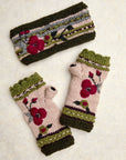Color Block Dark Forest Knit Headband