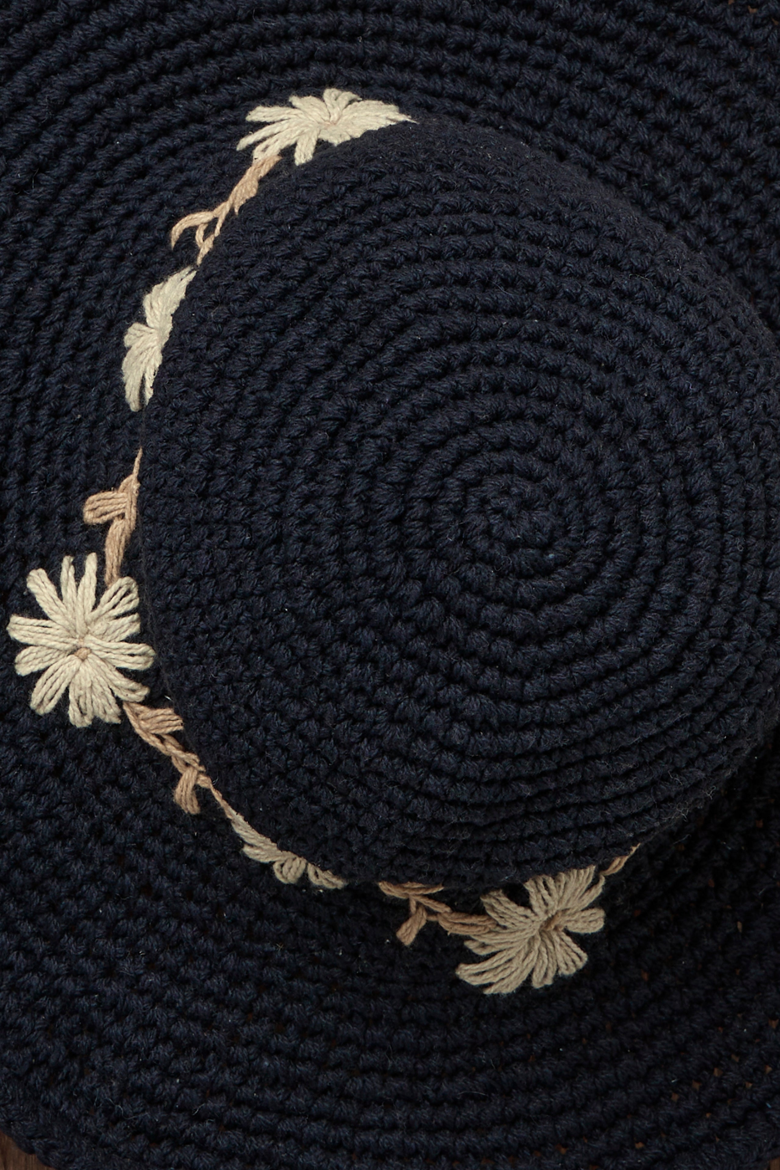 Fleur Noir Sun Hat UPF 35