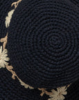 Fleur Noir Sun Hat UPF 35