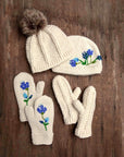 Therese Ecru knit Beanie