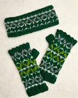 Freya Evergreen Knit Handwarmers