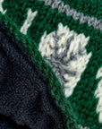 Snow Evergreen Pom Beanie