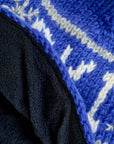 Ski Blue Pom Beanie