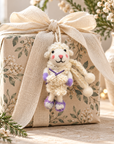 Hand-Felted Wool Ornament – Violet The Knitter