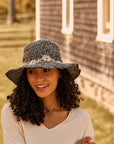 Fleur Salt & Coal Sun Hat UPF 35