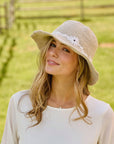 Fleur Natural Sun Hat UPF 35