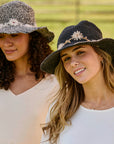 Fleur Noir Sun Hat UPF 35