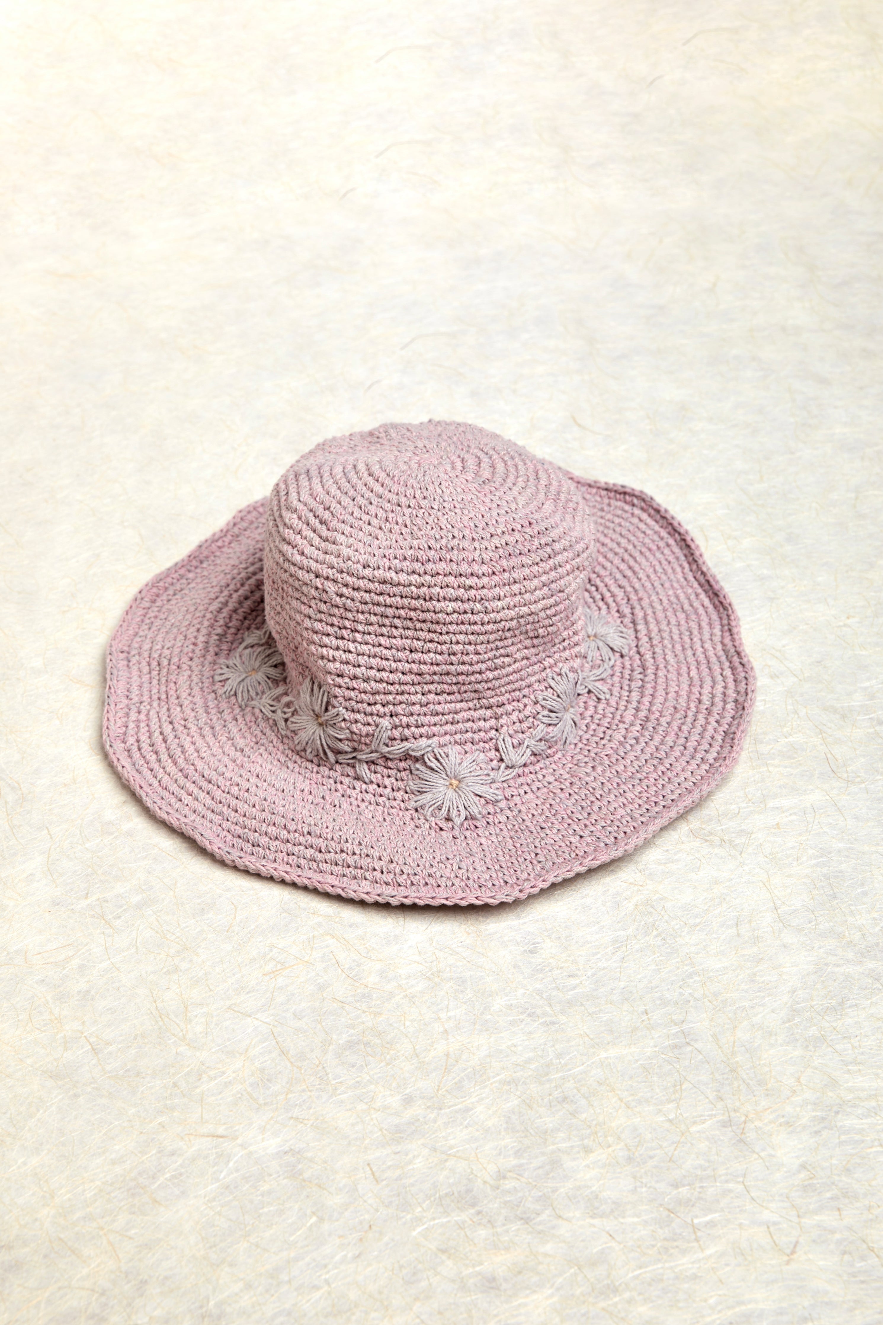 Fleur Dusty Rose Sun Hat UPF 35