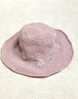 Fleur Dusty Rose Sun Hat UPF 35