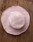 Fleur Dusty Rose Sun Hat UPF 35