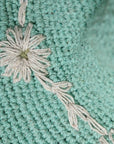 Fleur Seafoam Sun Hat UPF 35
