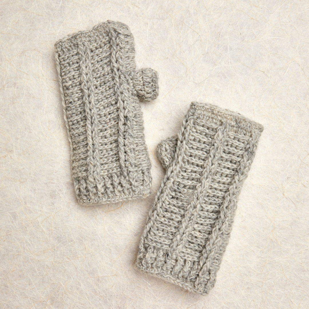 Brecken Pumice Knit Handwarmers