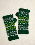 Freya Evergreen Knit Handwarmers