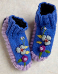 Color Block Blue Slippers