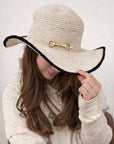 Amélie Equestrian Sun Hat UPF 35 Natural (Preorder May)