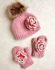 Kids Chantilly Pink Mittens