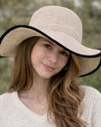 Amélie Natural Sun Hat UPF 35