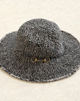 Amélie Equestrian Sun Hat UPF 35 Salt & Coal