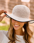 Amélie Natural Sun Hat UPF 35