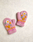 Kids Sugar & Spice Pink Mittens