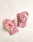 Kids Chantilly Pink Mittens