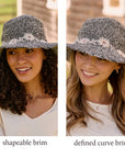 Fleur Salt & Coal Sun Hat UPF 35