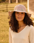 Fleur Dusty Rose Sun Hat UPF 35