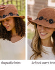 Fleur Clay Sun Hat UPF 35