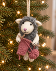 Hand-Felted Wool Ornament – Juniper The Knitter