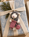 Hand-Felted Wool Ornament – Juniper The Knitter