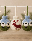Heirloom Knit Ornament- Reindeer
